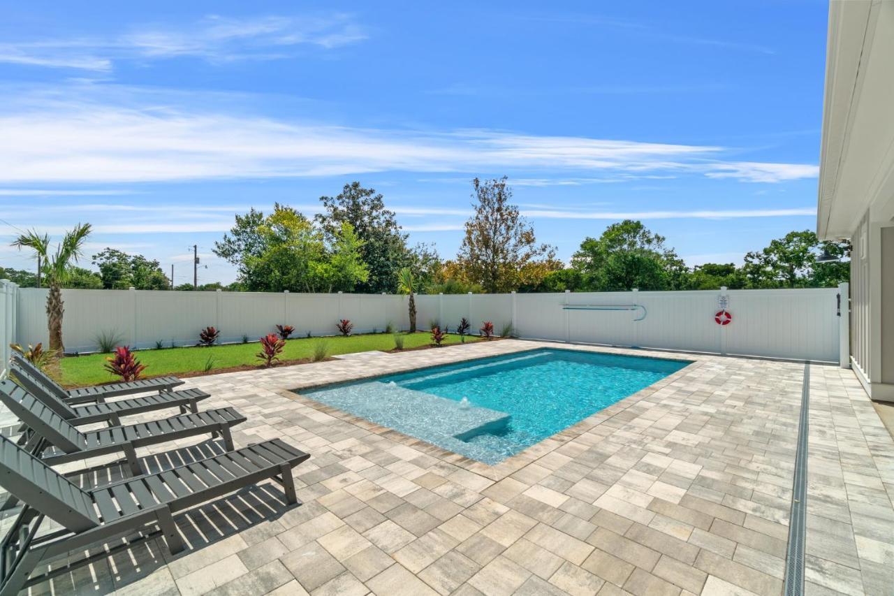 Brand New Home With In-Ground Pool, Four Houses From Beautiful Laguna Beach Panama City Beach Exterior photo