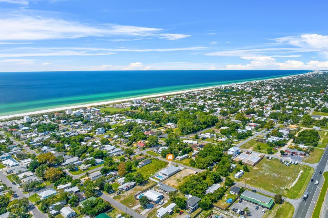 Brand New Home With In-Ground Pool, Four Houses From Beautiful Laguna Beach Panama City Beach Exterior photo